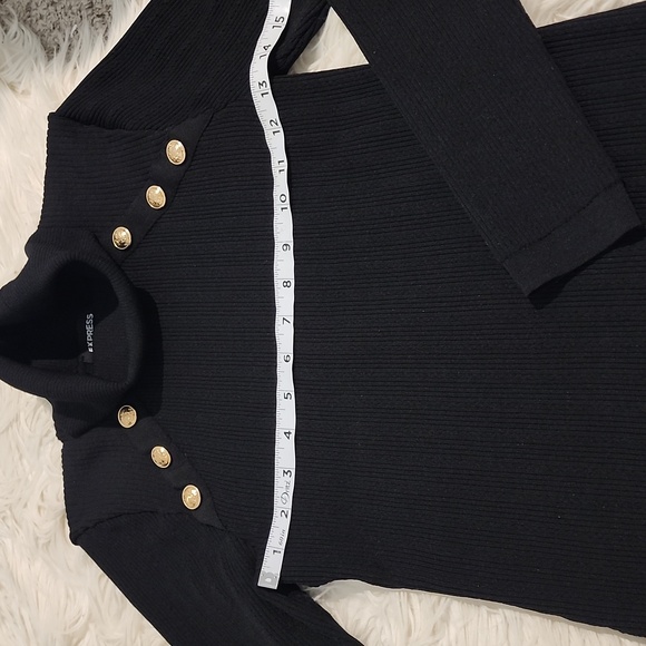 Express Ribbed Turtleneck - Picture 4 of 7